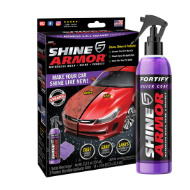 Solutie auto, pentru lustruire si ceruire zgarieturi Shine Armor