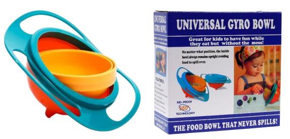 Castron pentru copii rotativ Gyro bowl
