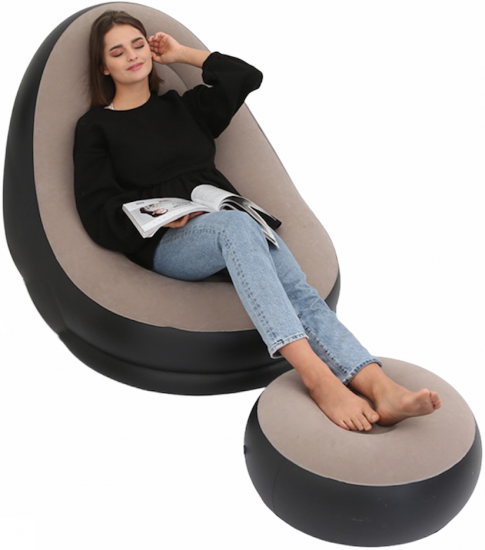 Надувной диван-кровать, утолщенное кресло для отдыха - В ассортименте 0