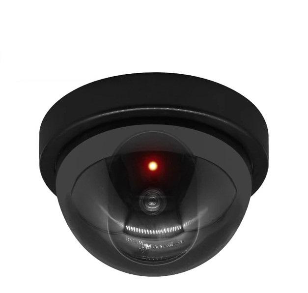 Муляж камеры видеонаблюдения с LED-подсветкой - Купол 4