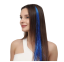 Set 12 suvite par, extensii de păr cu glitter - Hair Tinsel Kit 7