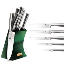 Набор из 5 ножей с подставкой - Emerald