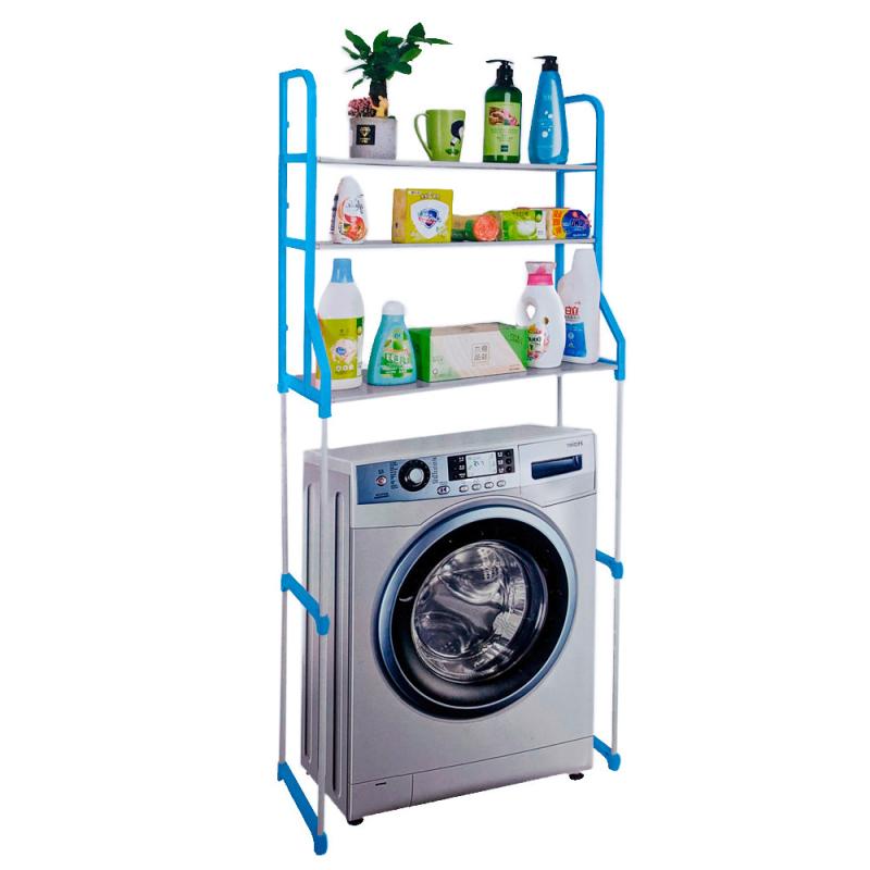 Suport de depozitare reglabil pe înălțime deasupra mașinii de spălat