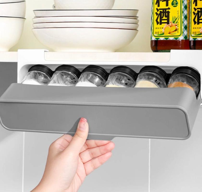 Set pentru condimente cu suport rotativ Spice Rack